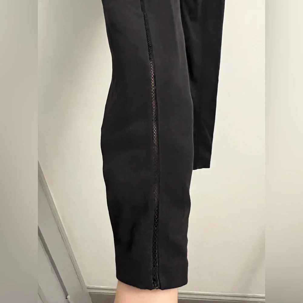 Beyond Yoga Black Leggings - Side Mesh Detail - Size S